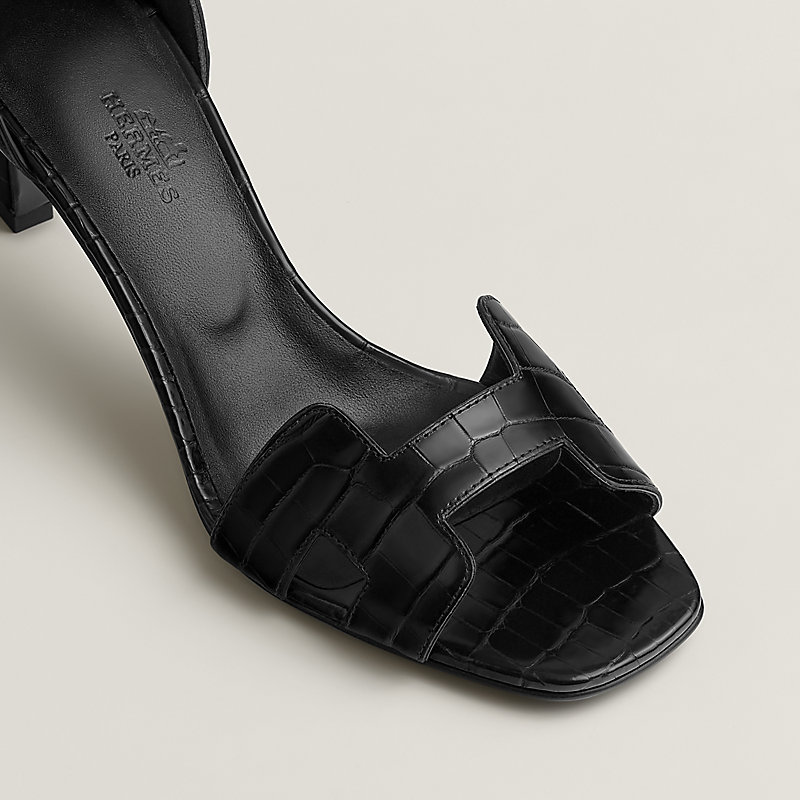 サンダル 《ジョイ》 70 - ブラック | Hermès - エルメス-公式サイト